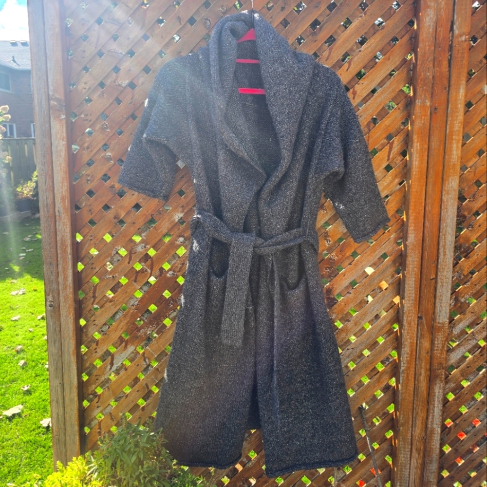 OAK + FORT Oversized Wool Jacket/Cardigan